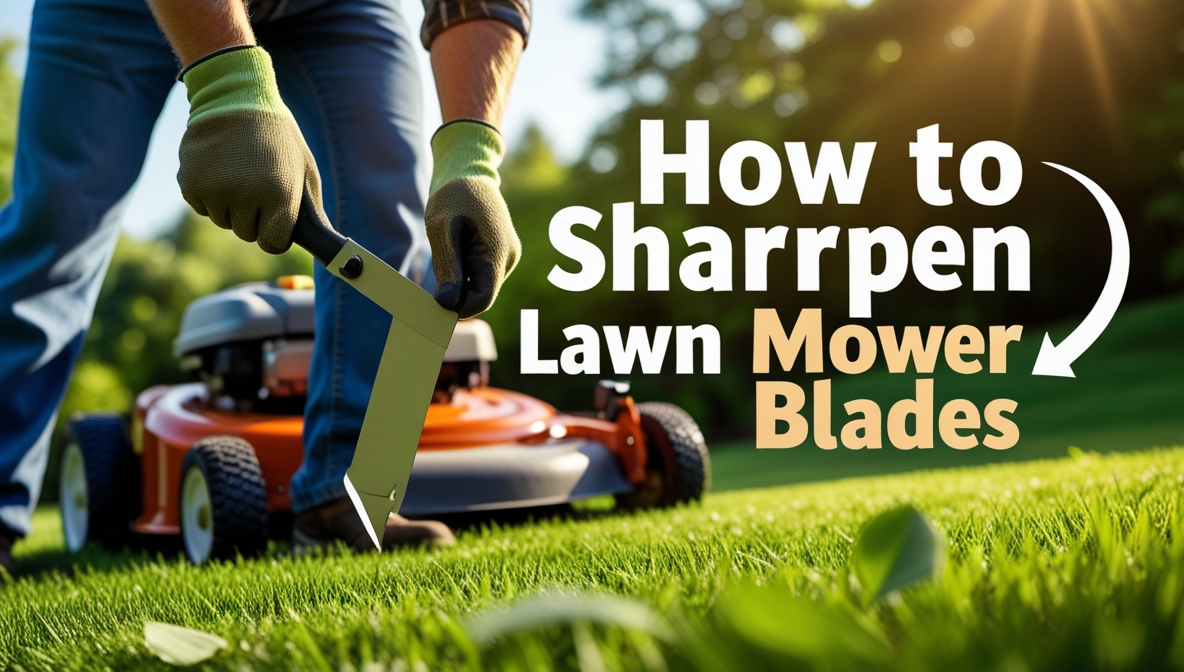 How to Sharpen Lawn Mower Blade