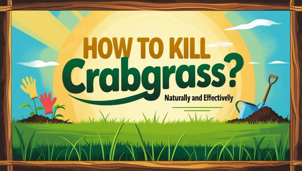 How can I kill crabgrass