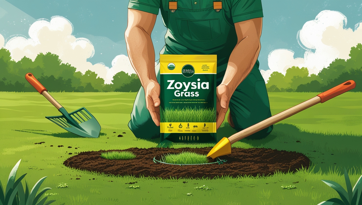 How do you plant zoysia grass seed