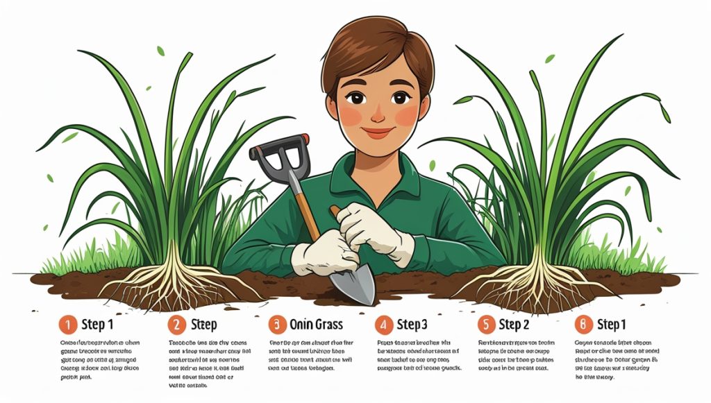 How kill onion grass