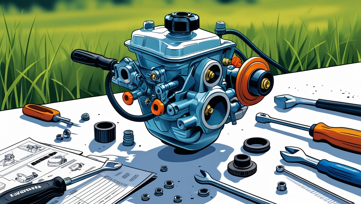 How to repair lawn mower carburetor