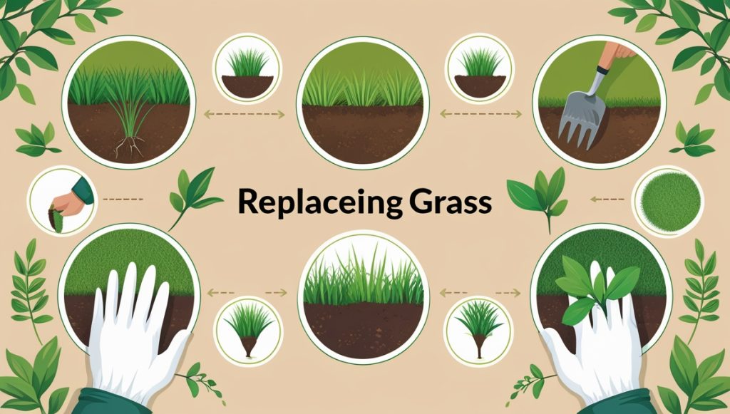 How to replace grass