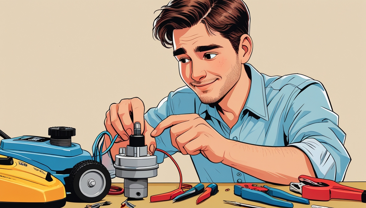 How to test solenoid on a lawn mower