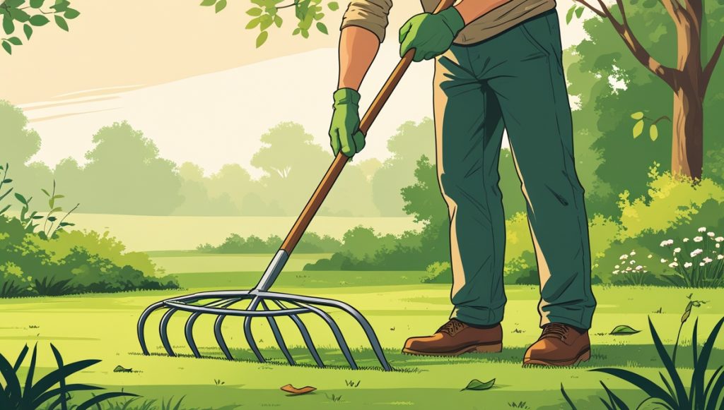 How to use 3-pt lawn rake