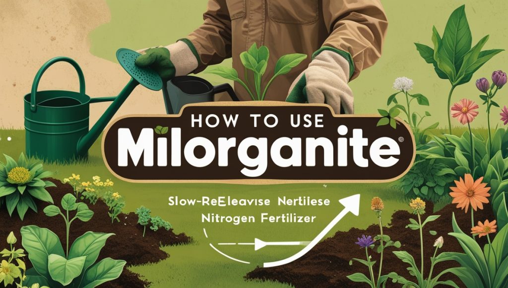 How to use Milorganite