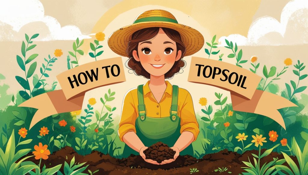 How to use topsoil