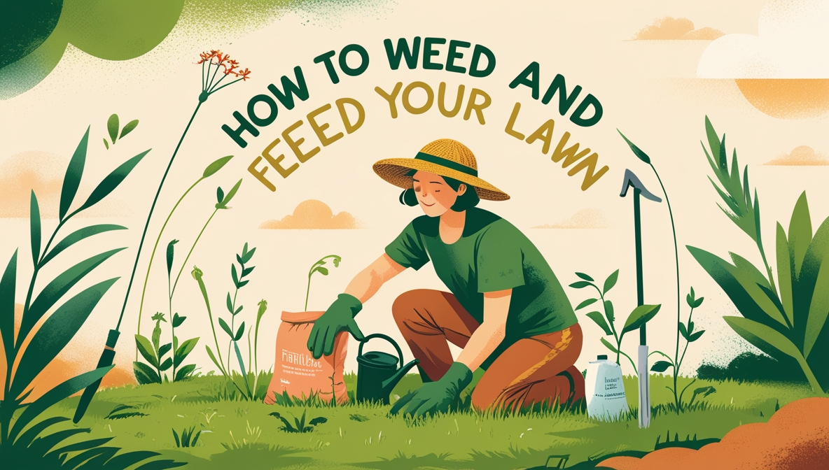 How to weed and feed your lawn