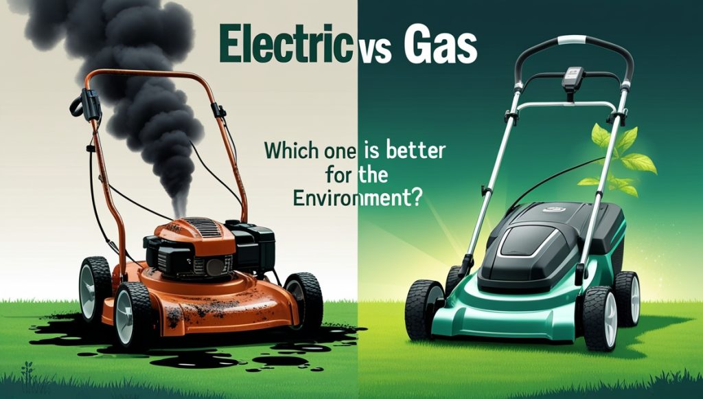 are electric lawn mowers better than gas