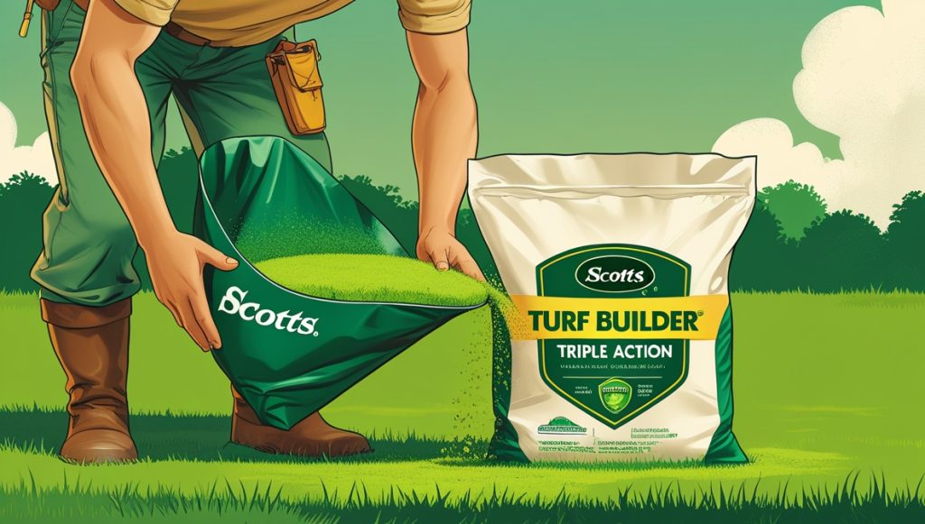 how to apply turf builder triple action