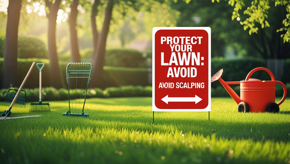 how to avoid scalping lawn