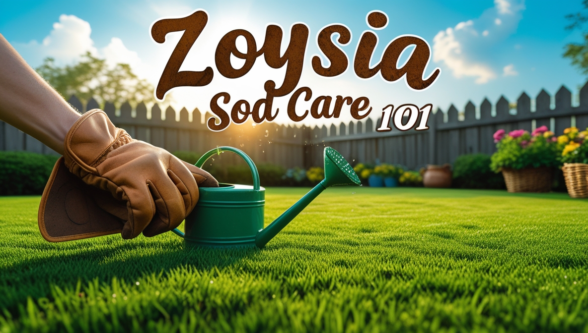 how to care for zoysia sod