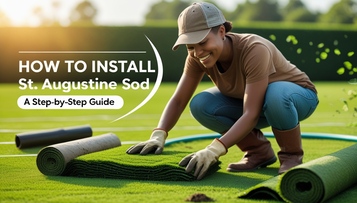 how to install st augustine sod